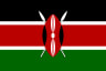 Beach Volleyball Kenya flag